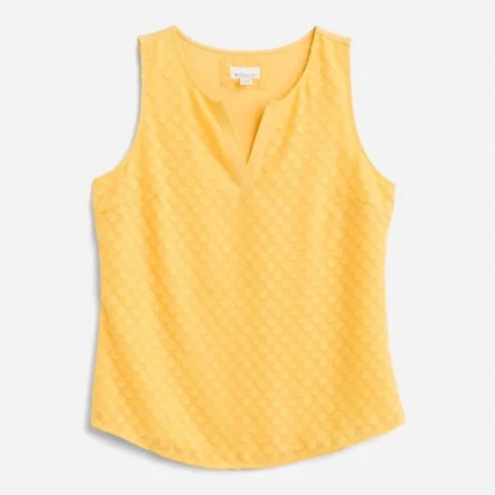 41 Hawthorn Sunlit Yellow Tank Top size SP career casual